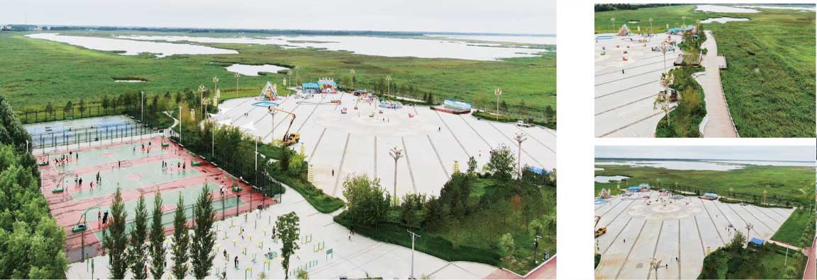 市民公共停车场及休闲广场